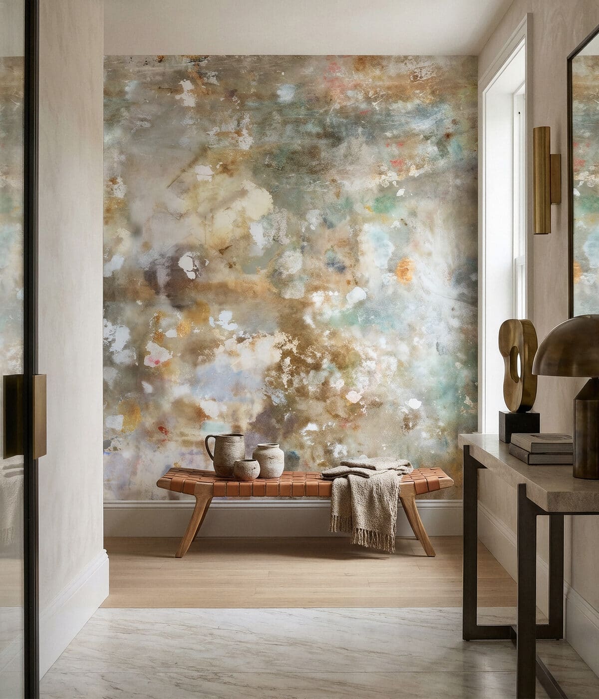 Hotel Lobby Wallcovering